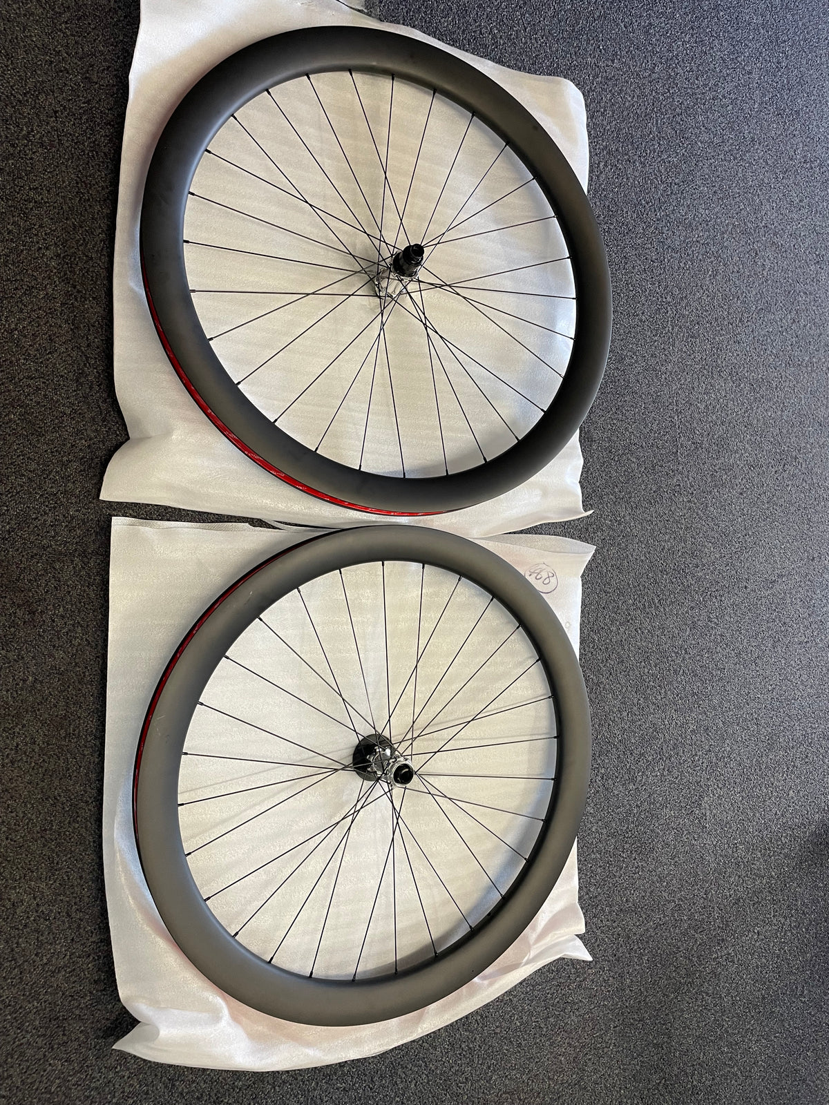Super light 32 inch wheelset 50mm deep mtb xc/ gravel wheelset UK stock next day shipping available tubeless ready