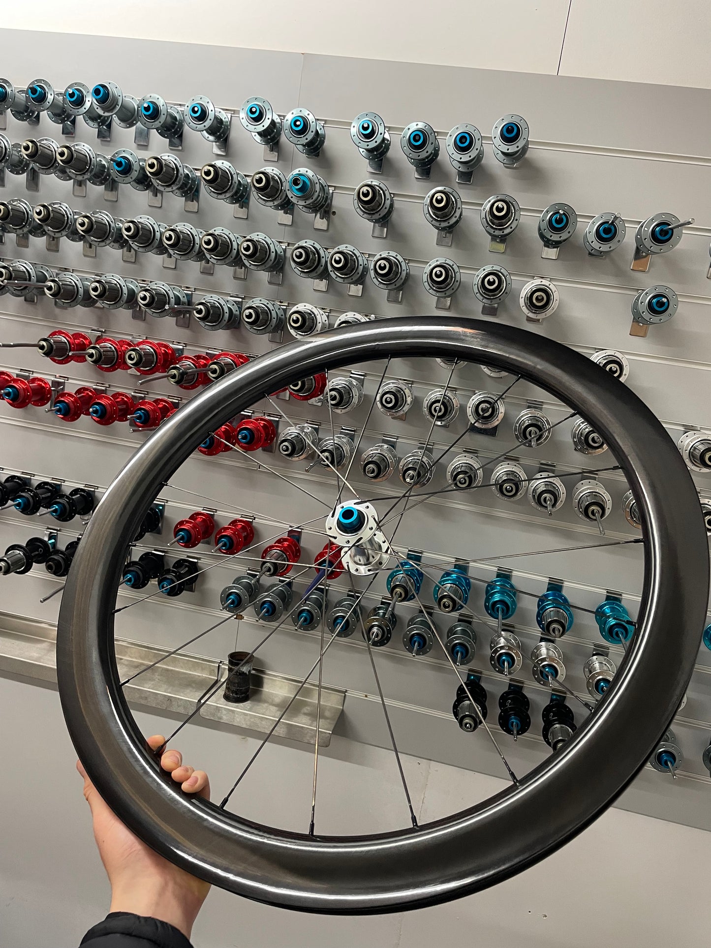 SCR Carbon Handbuilt 45mm GRAVEL disc brake wheelset