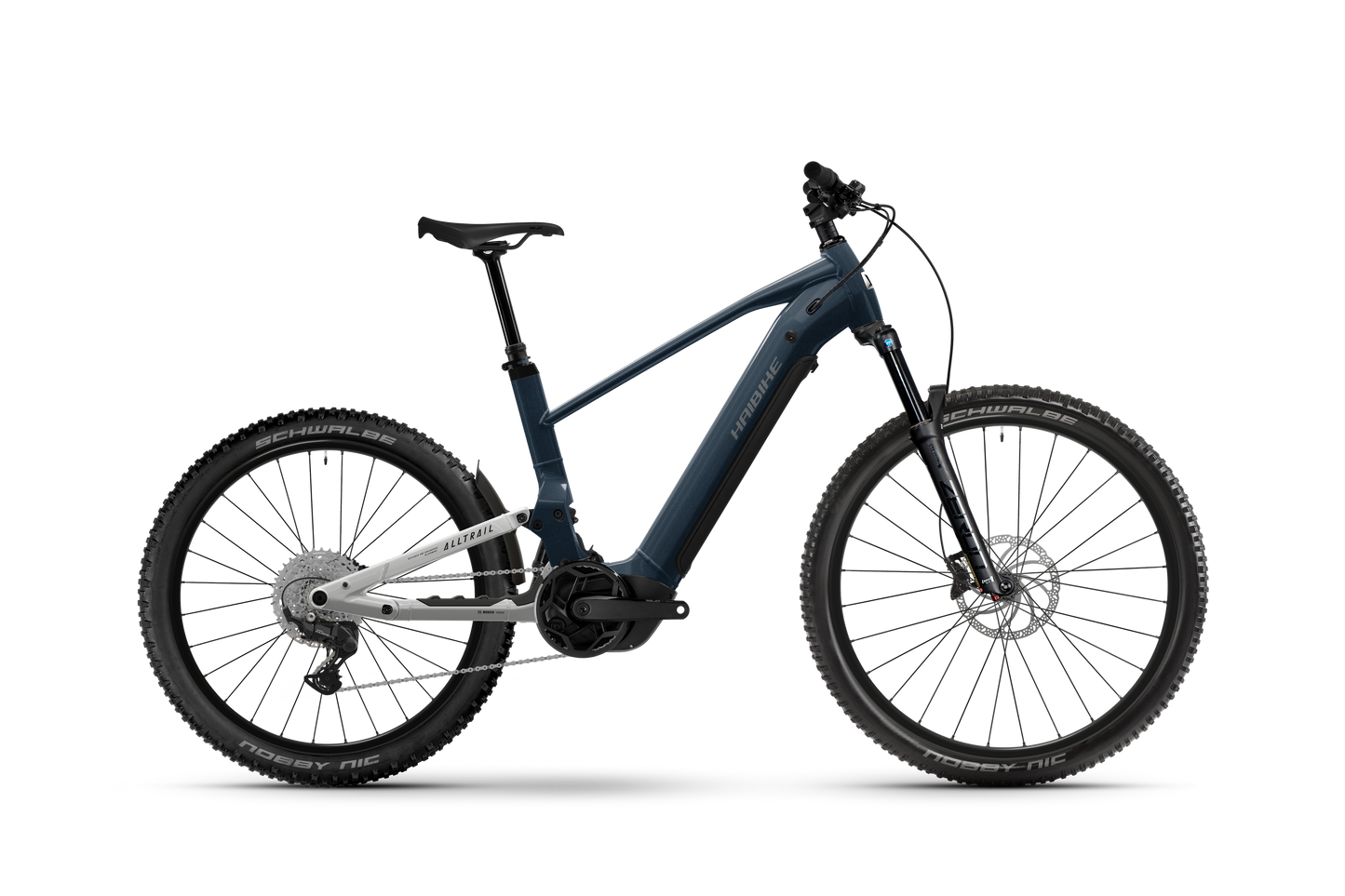 HAIBIKE ALLTRAIL 4- Royal Blue / Silver- E-MTB full suspension