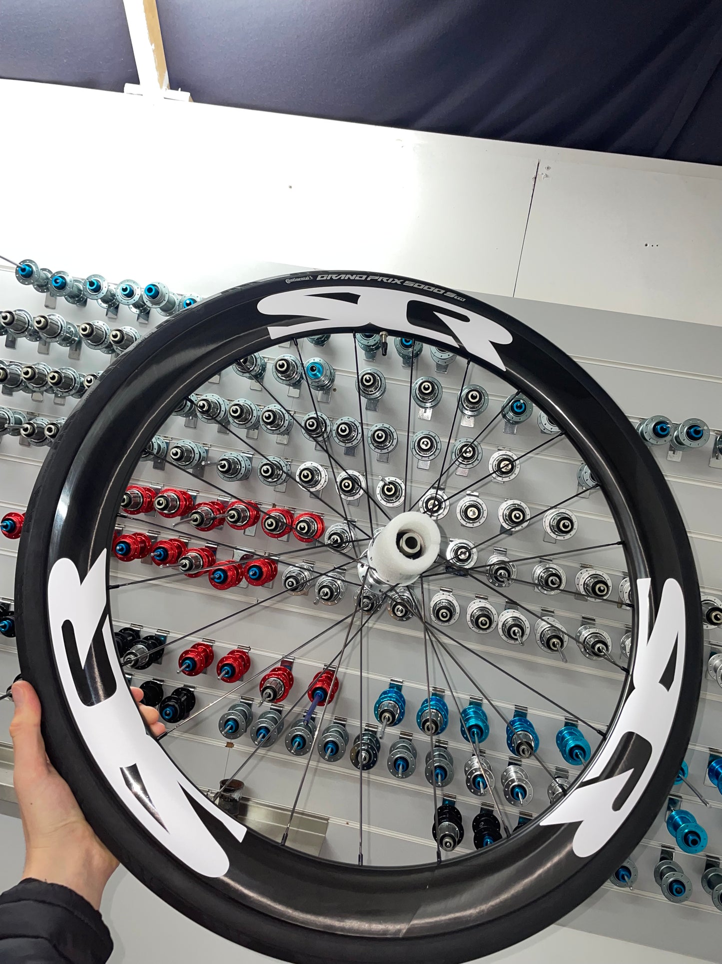 SCR Carbon Handbuilt 45mm GRAVEL disc brake wheelset