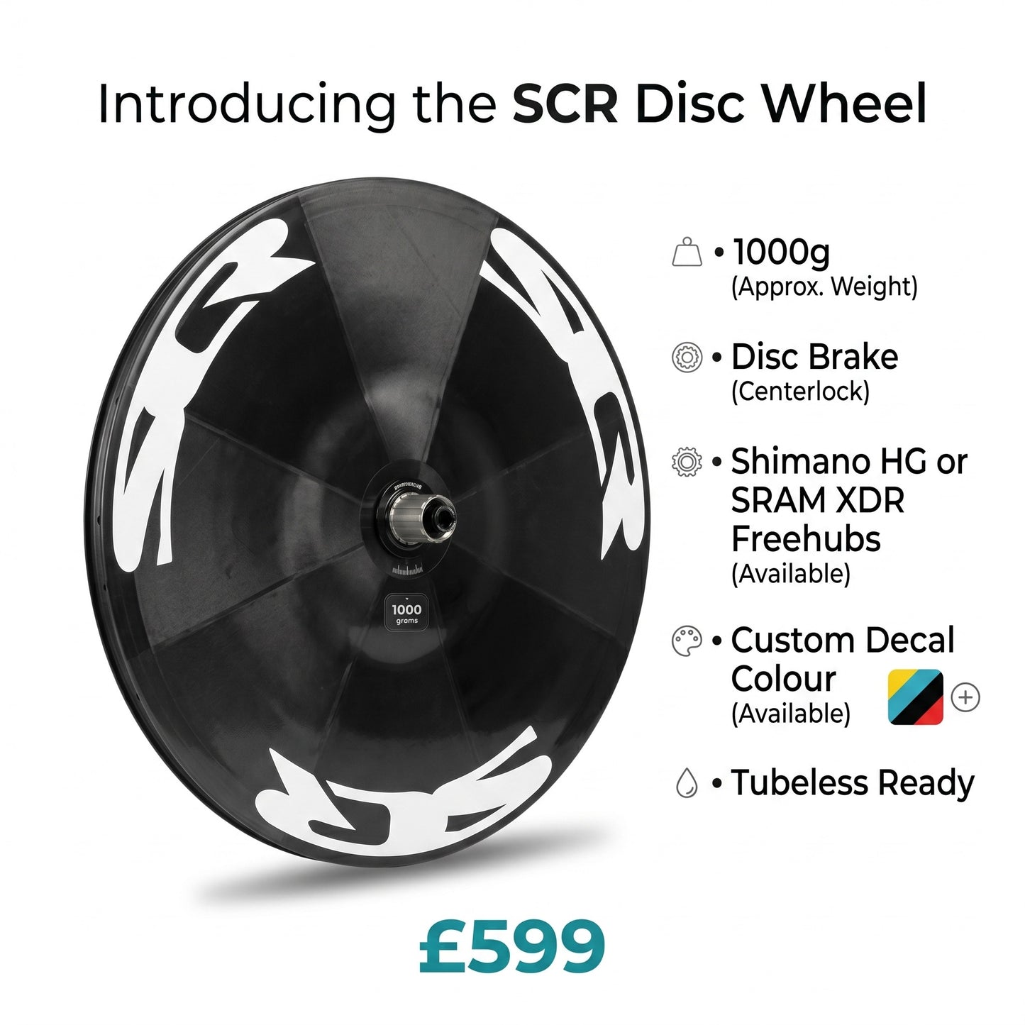 SCR CARBON DISC WHEEL