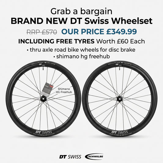 DT Swiss DR 1600 ER 40 lightweight aluminium TLR Wheelset Brand New With New Tyres