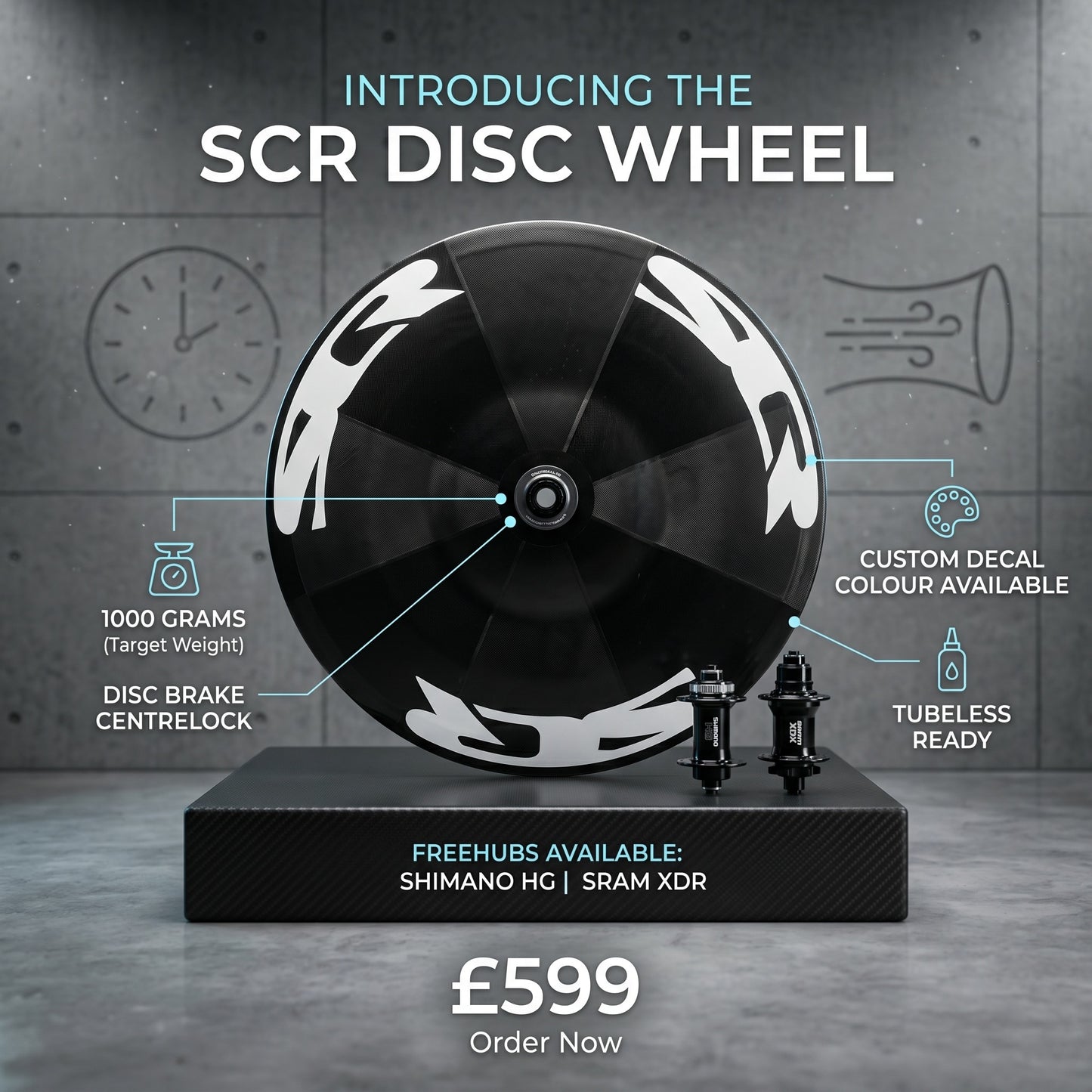 SCR CARBON DISC WHEEL