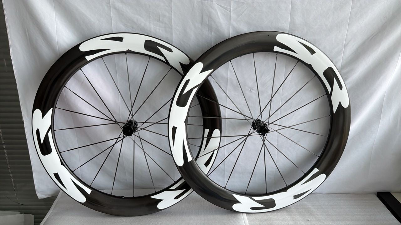 SCR 60mm carbon spoke race day wheelset