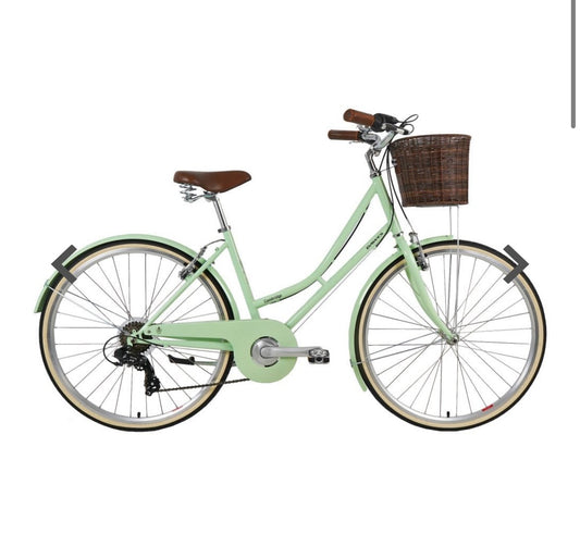 DAWES Cambridge 19" Heritage Step Through Hybrid Bicycle Mint Colour