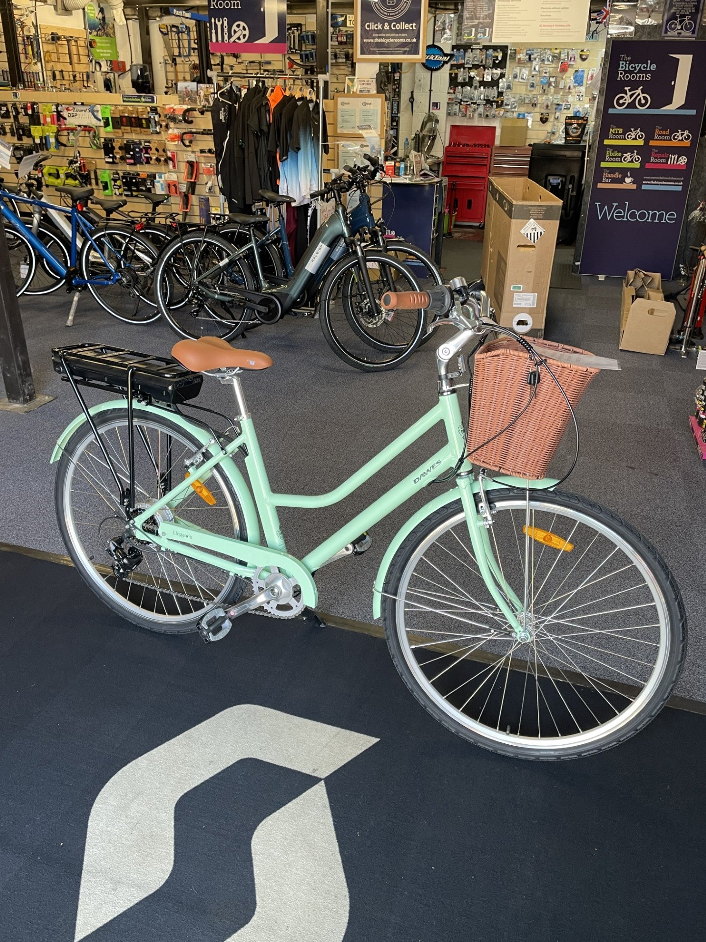 DAWES ELEGANCE HERITAGE 17" (MINT COLOUR) ELECTRIC BICYCLE