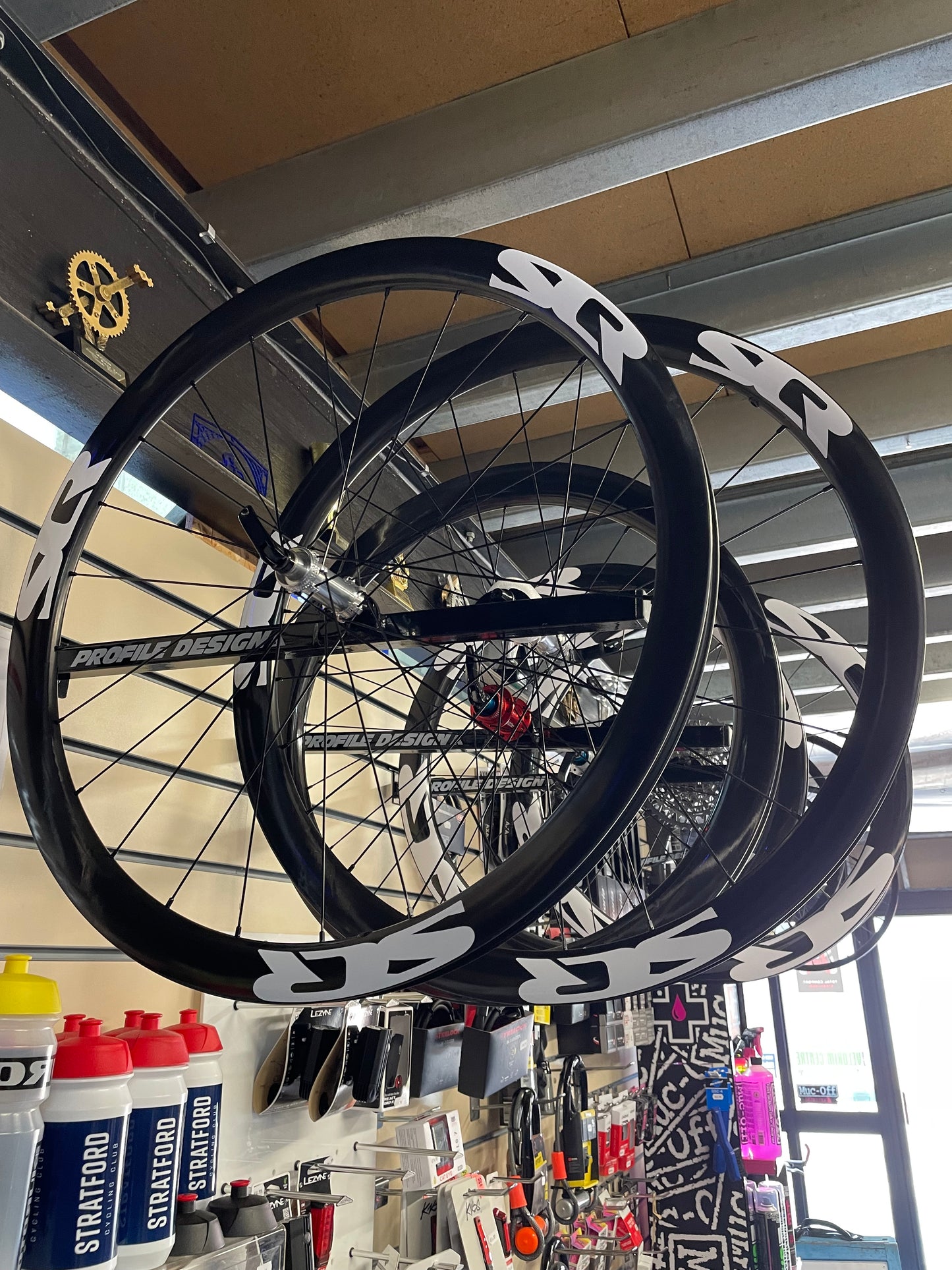 SCR 40mm Carbon disc brake road and cx wheelset