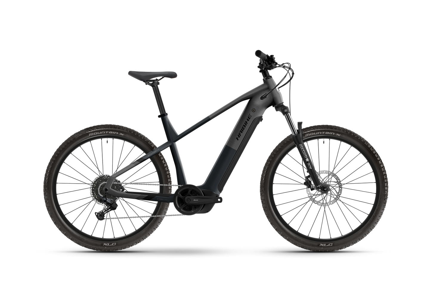 HAIBIKE ALLTRACK 4 STEALTH BLUE/ MATTE SILVER- E-MTB