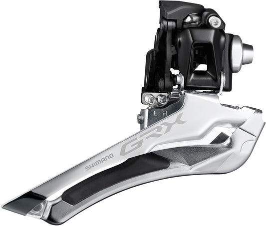 Shimano FD-RX400 GRX front mech, 10-speed double, down pull, braze-on