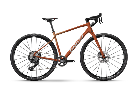 GHOST ASKET ADVANCED Uni RUSTIC EMBER/SAFFRON SUNSET - MATT HIGH 2027 GRAVEL/CX BIKE