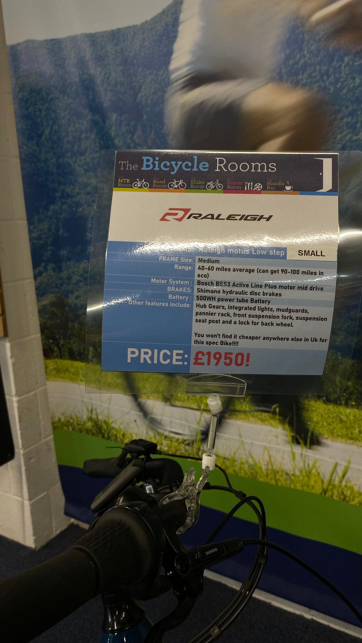 Motus Tour Ltd - Hub Gear Electric Bike